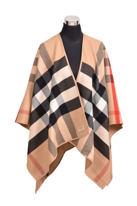 Burberry Nova checks reversible cape