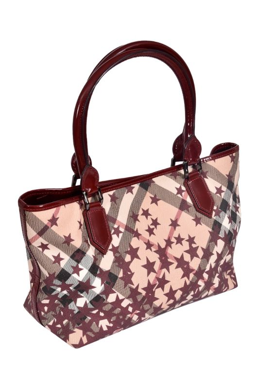 Burberry Nova Checks Star Tote Bag