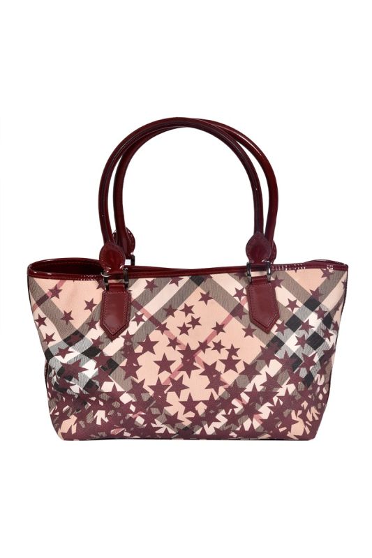 Burberry Nova Checks Star Tote Bag