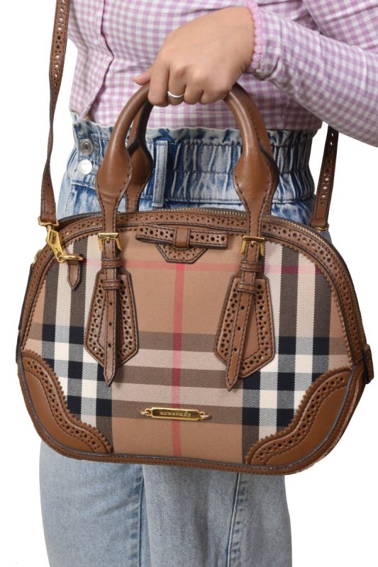 Burberry Orchard House Check Crossbody Bag