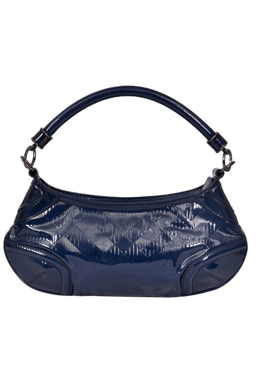 Burberry Patent Leather Shoulder Bag