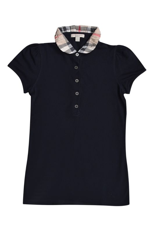 Burberry Polo Checked T Shirt