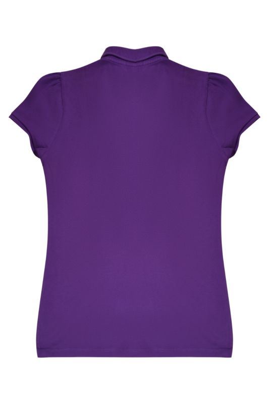 Burberry Cotton Pique Puff Sleeve Polo T Shirt RT140-10