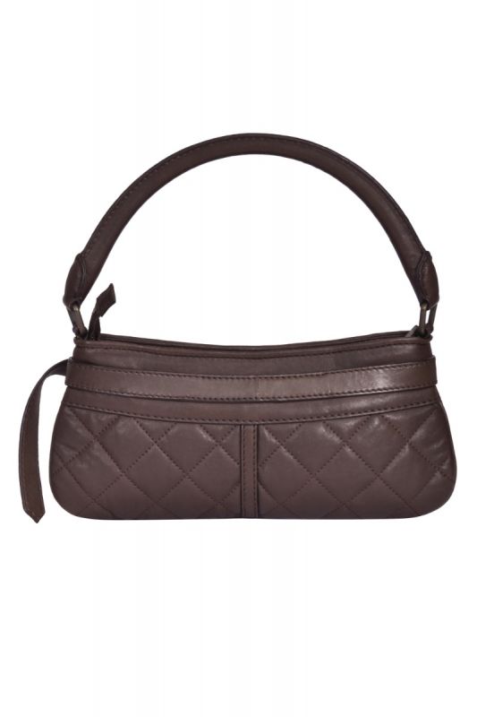 Burberry Quilted Leather Brown Shoulder Bag