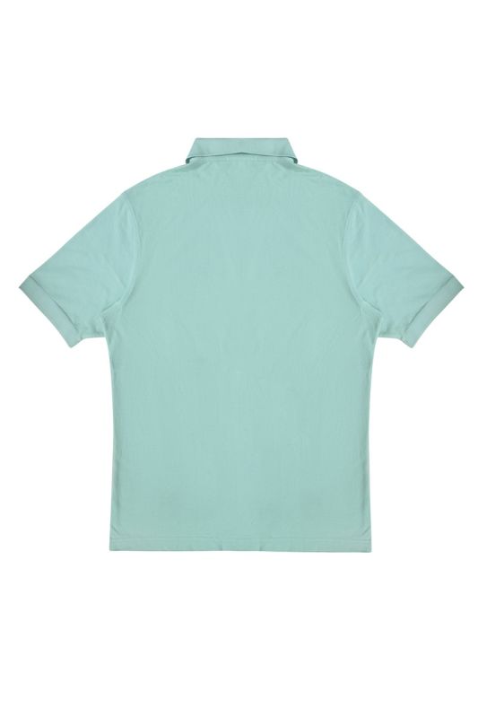 Burberry Sea Green Polo T Shirt