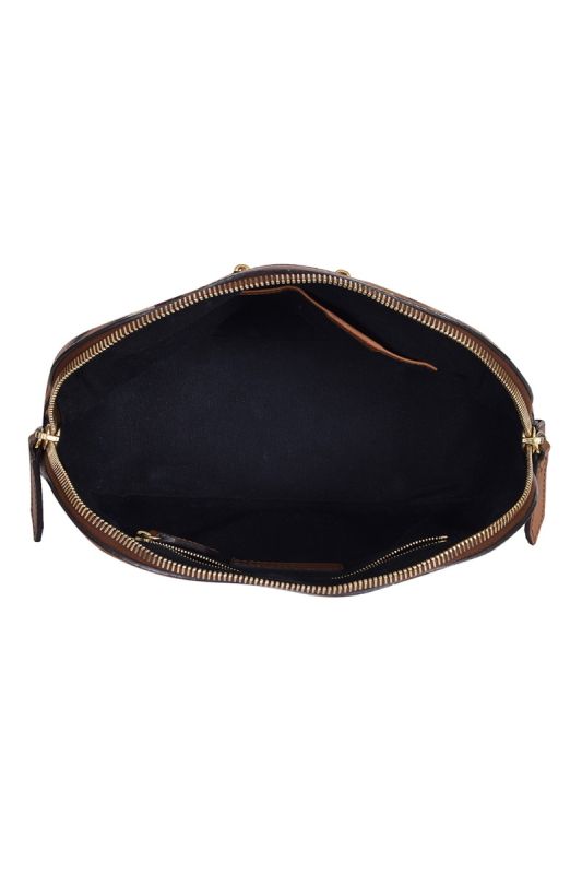 Burberry Small Orchard House Check Bowling Bag