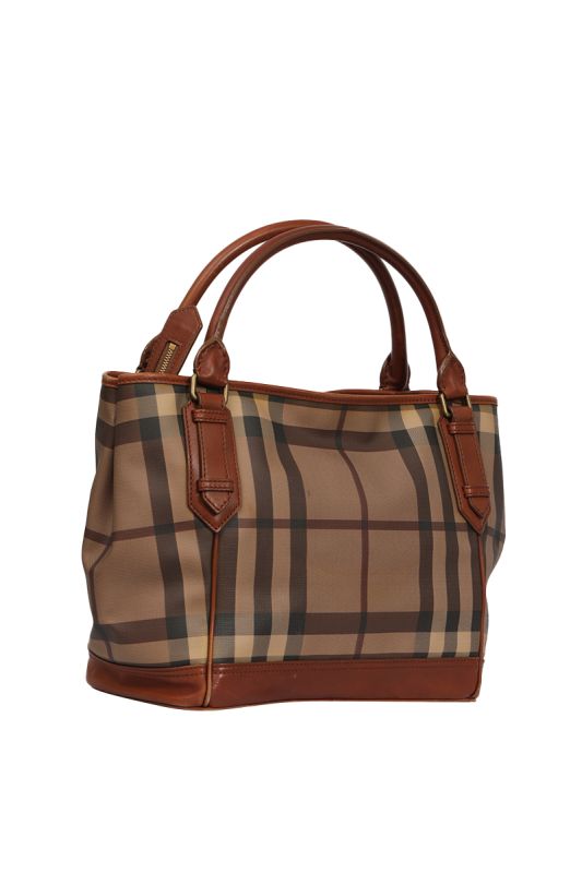 Burberry Smoked Check Shoulder Bag