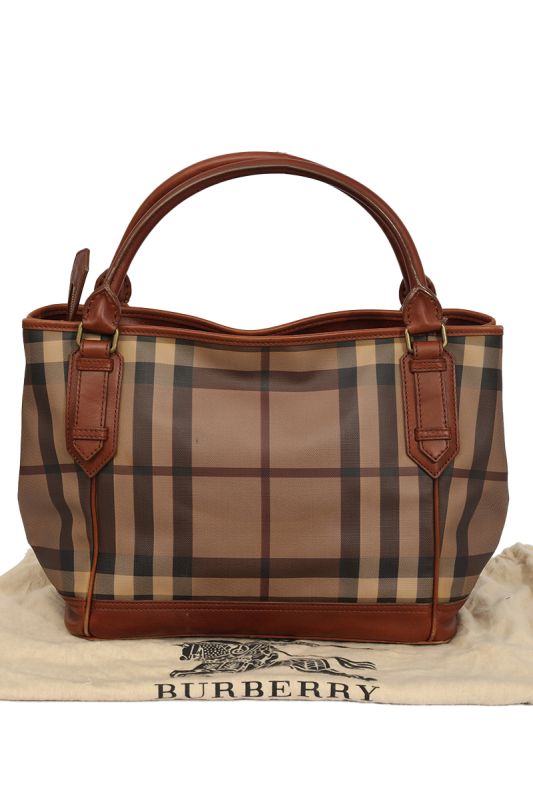Burberry Smoked Check Shoulder Bag