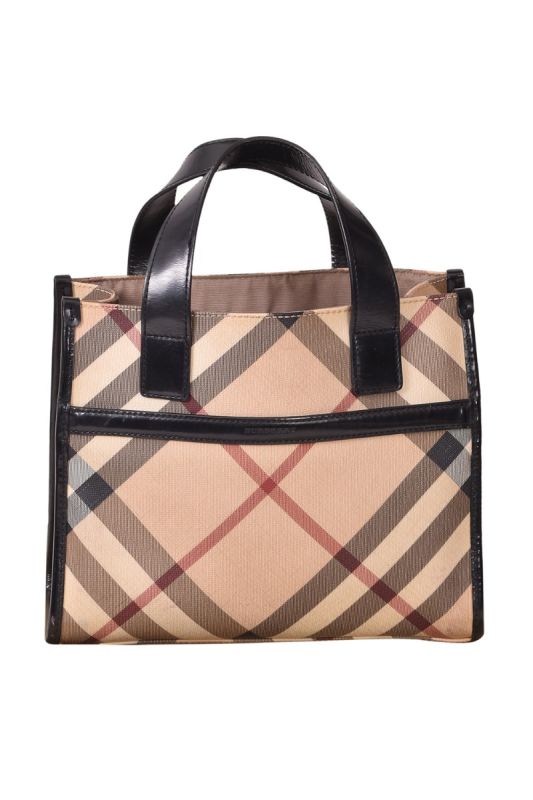 Burberry Super Nova Checks Shoulder Bag