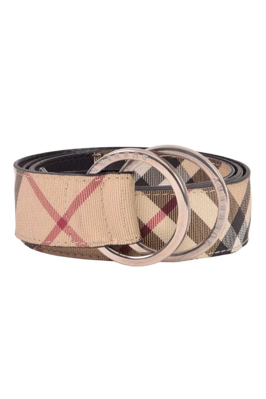 Burberry Tartan Checks Belt