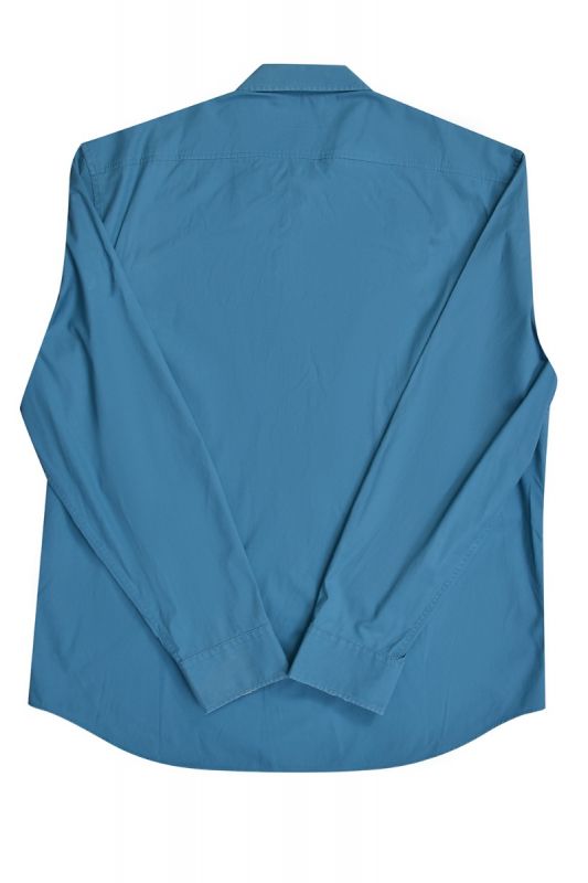 Burberry Teal Blue Men’s Shirt