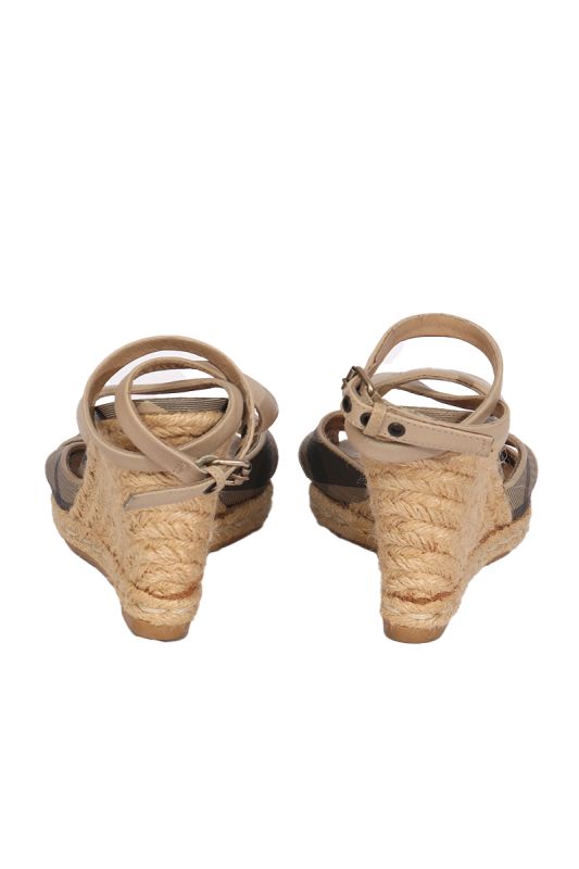 Burberry Tie Up EU 38.5 Wedges