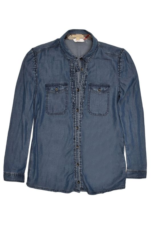 BURBERRY WOMEN’S DENIM SHIRT