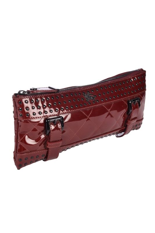 BURBERY PRORSUM PATENT LEATHER CLUTCH