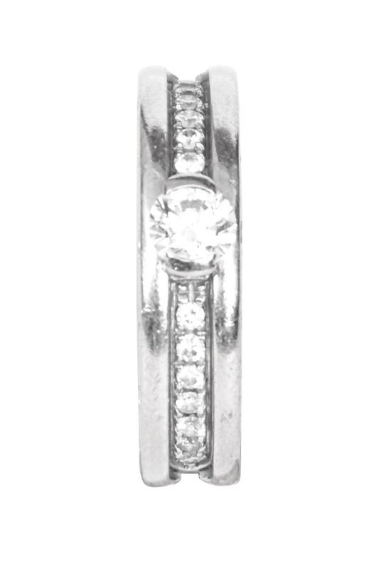 Bvlgari B.Zero1 White Gold and Diamonds Engagement Ring