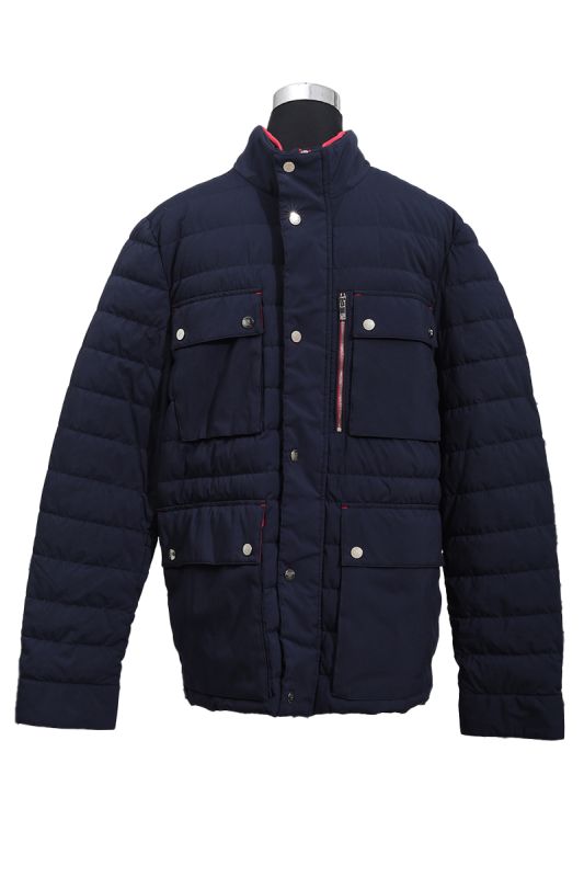 Carolina Herrara Puffer Navy Blue Jacket