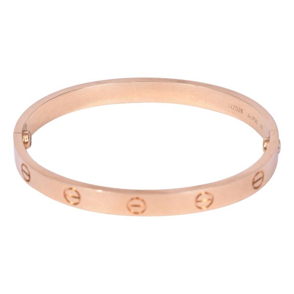 CARTIER LOVE BRACELET SM YELLOW GOLD