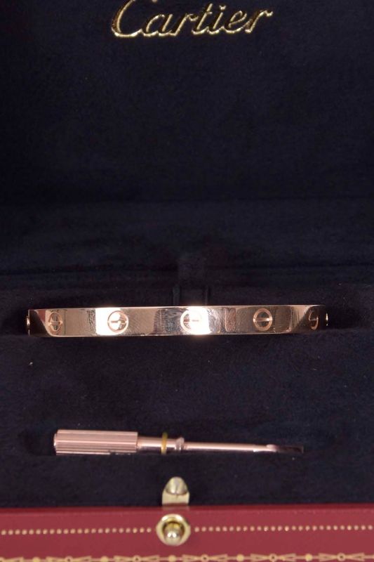 Cartier Love Rose Gold Bracelet