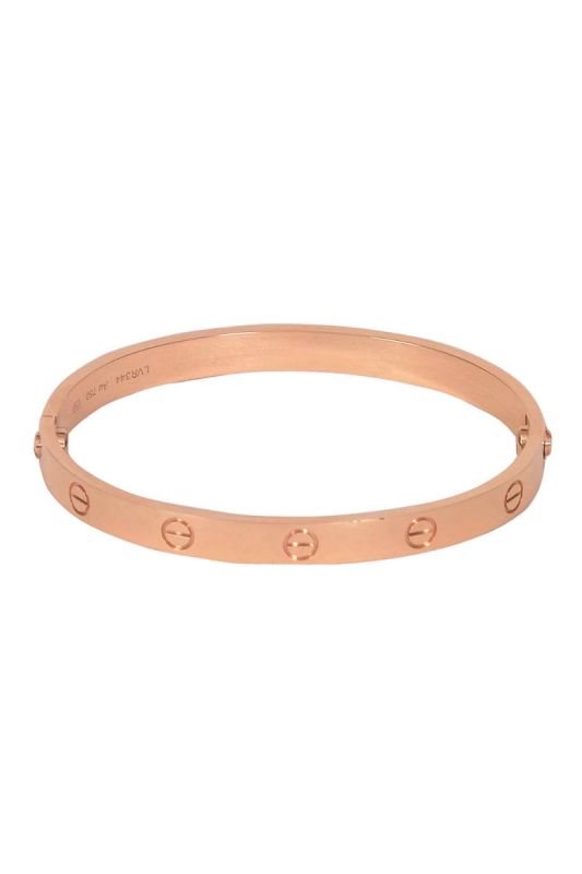 Cartier Love Rose Gold Bracelet