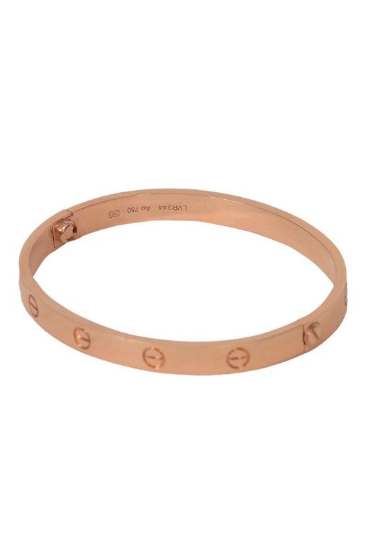Cartier Love Rose Gold Bracelet