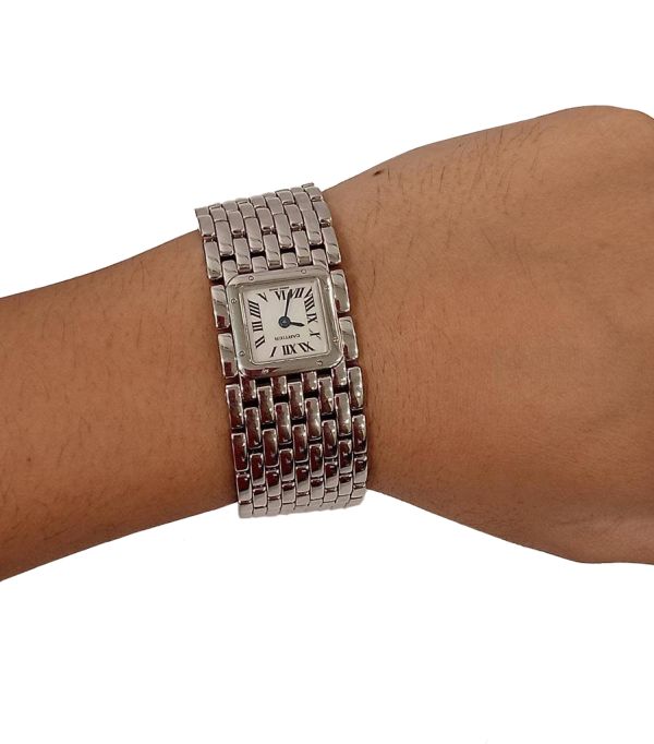 Cartier Ruban Mother Of Pearl Dial Lady Watch