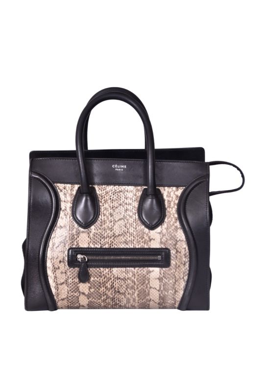 Celine Exotic Leather Mini Luggage Bag