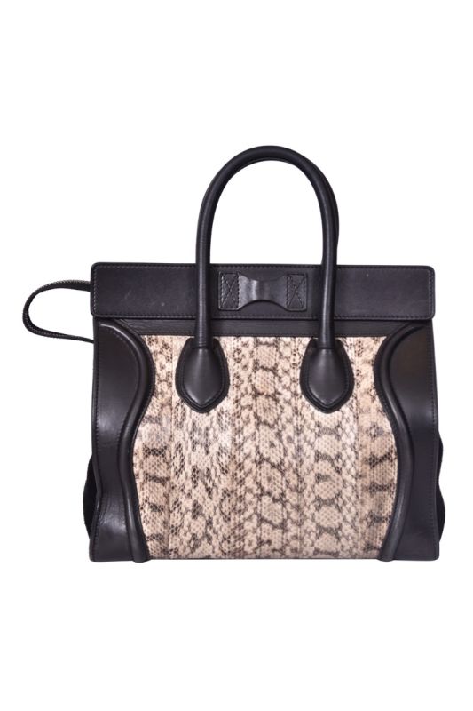 Celine Exotic Leather Mini Luggage Bag