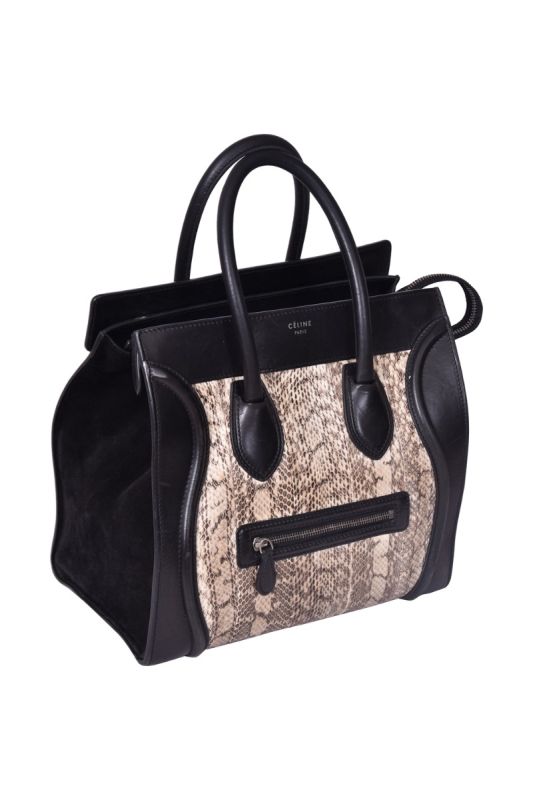Celine Exotic Leather Mini Luggage Bag