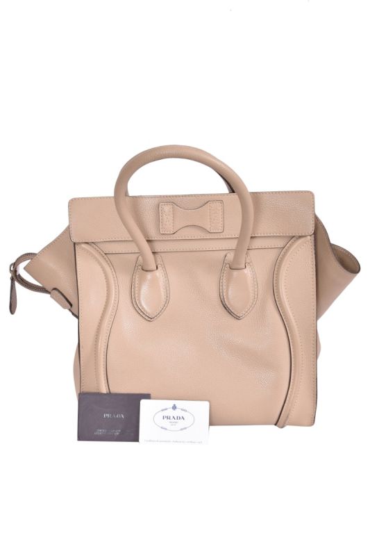 Celine Mini Luggage Leather Tote Bag