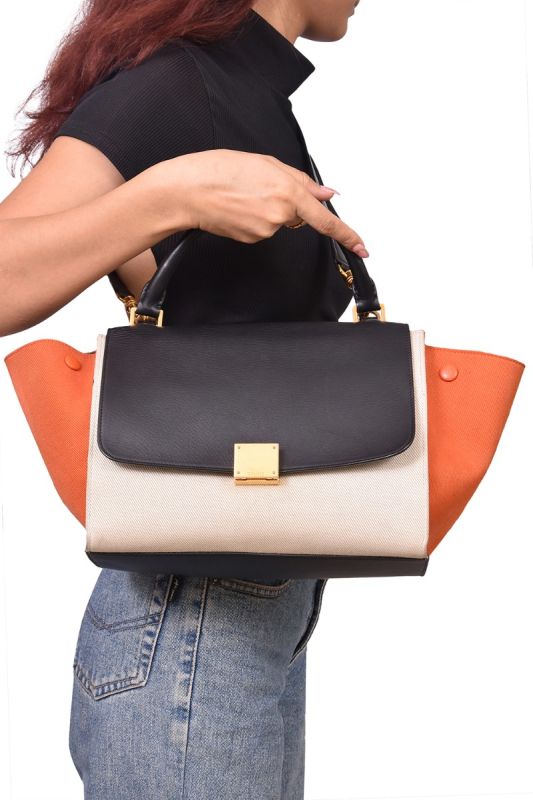 Celine Tri- Tone Trapeze Bag