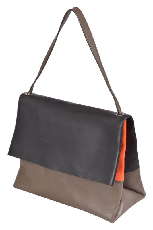 Celine Tri Colour All Soft Leather Shoulder Bag