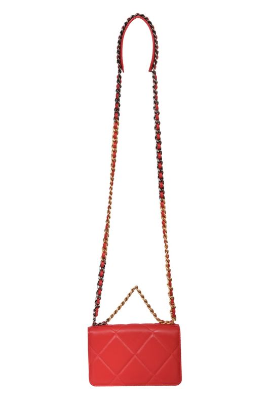 Chanel 19 Leather Wallet on Chain