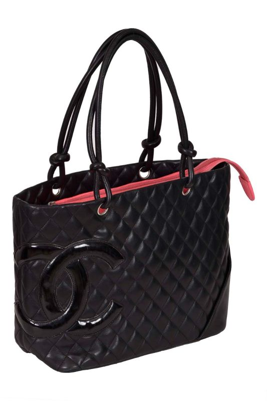 Chanel Cambon Line Large Shoulder Tote Bag