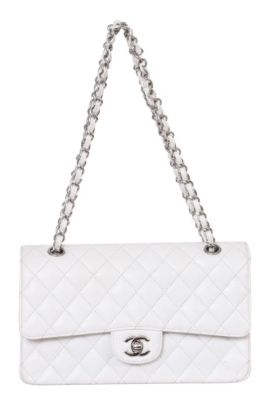 Chanel Caviar Double Flap Shoulder Bag