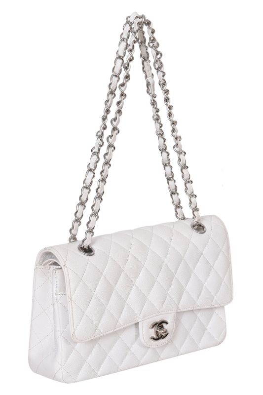 Chanel Caviar Double Flap Shoulder Bag