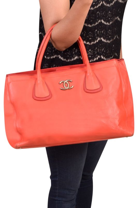 Chanel Cerf Large Executive Tote Bag
