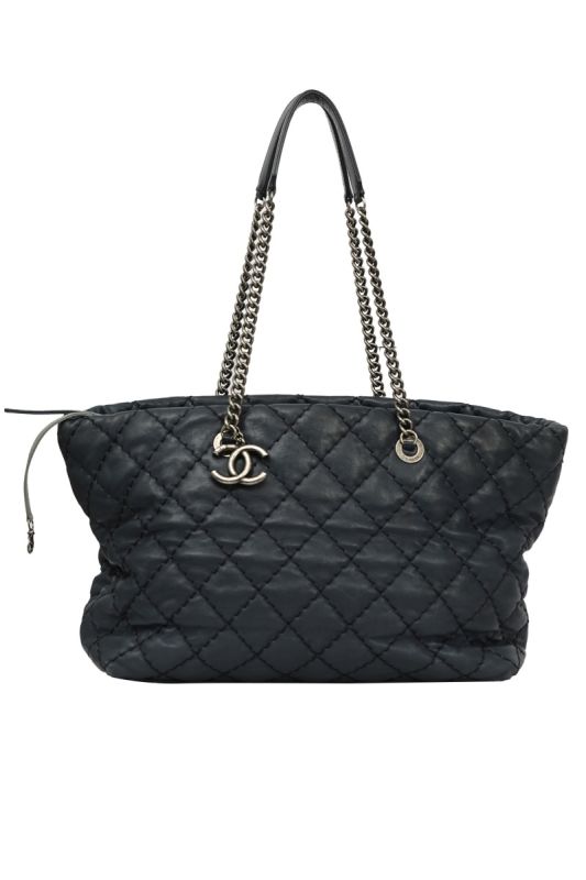 Chanel Coco Handle Quilted Tote Bag