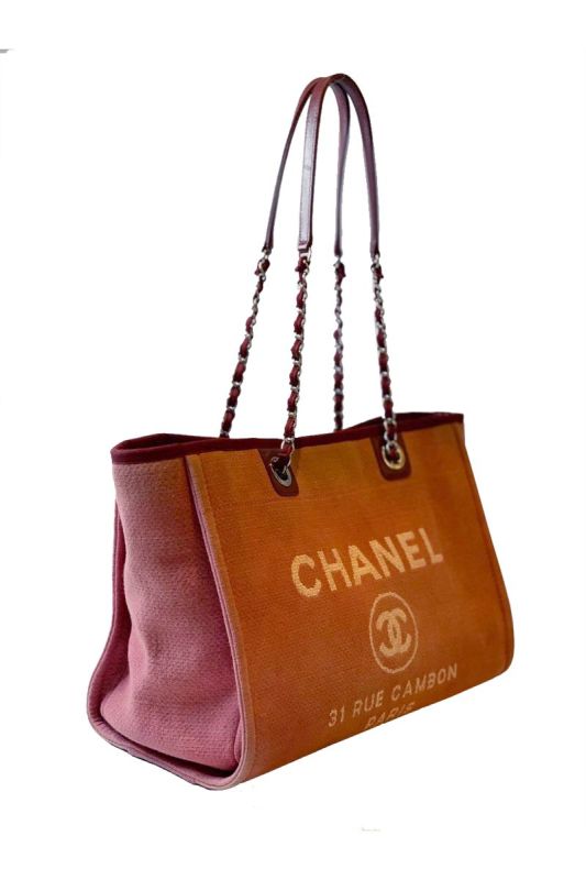 CHANEL DEAUVILLE CAMBON TOTE BAG