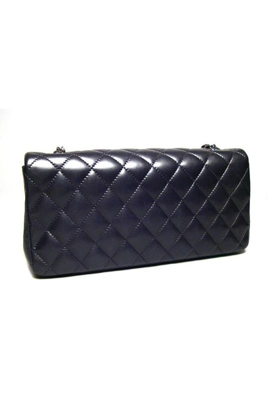 CHANEL EAST WEST FLAP QUILTED BAG