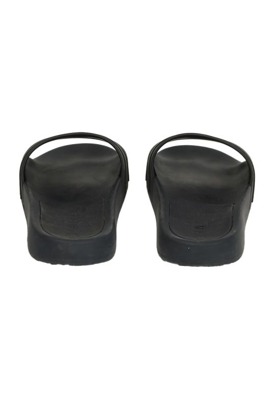 Chanel EU 36 Bicolor CC Rubber Mules