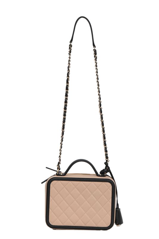 Chanel Filigree Chain Vanity Clutch