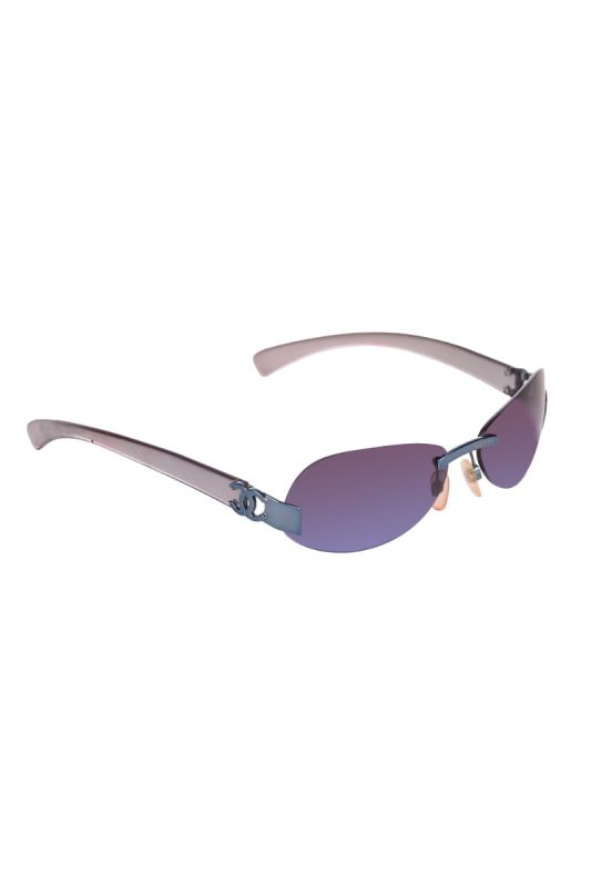 CHANEL FRAMELESS CC LOGO SUNGLASSES