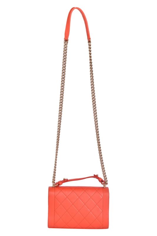 Chanel Label Click Leather Bag