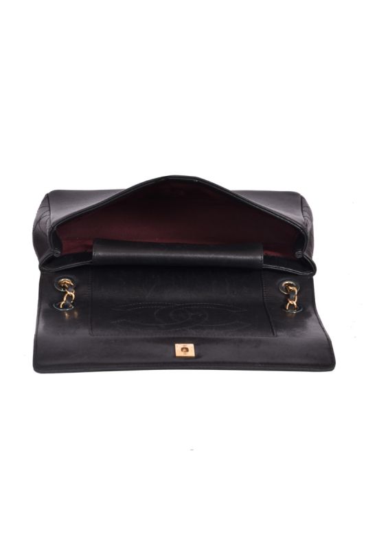 Chanel Medium Mademoiselle Black Shoulder Flap Bag