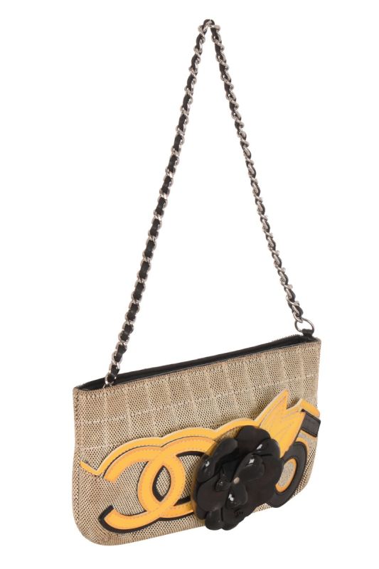 CHANEL NO. 5 CAMELLIA POCHETTE BAG