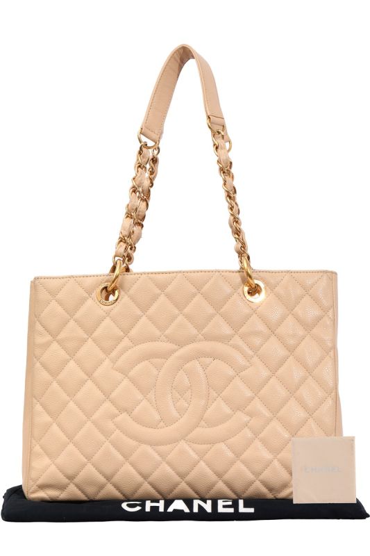 Chanel Quilted Caviar Leather 31 Rue Cambon Grand Tote Bag