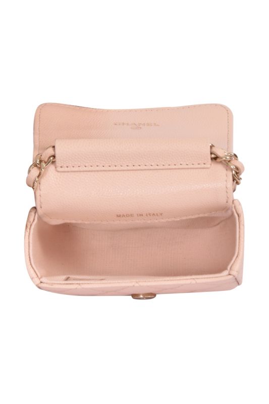 Chanel Quilted Flap Mini Sling Bag