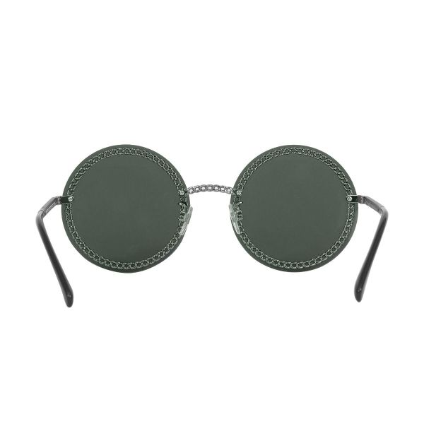 CHANEL SINGLE CHAIN ROUND SUNGLASSES