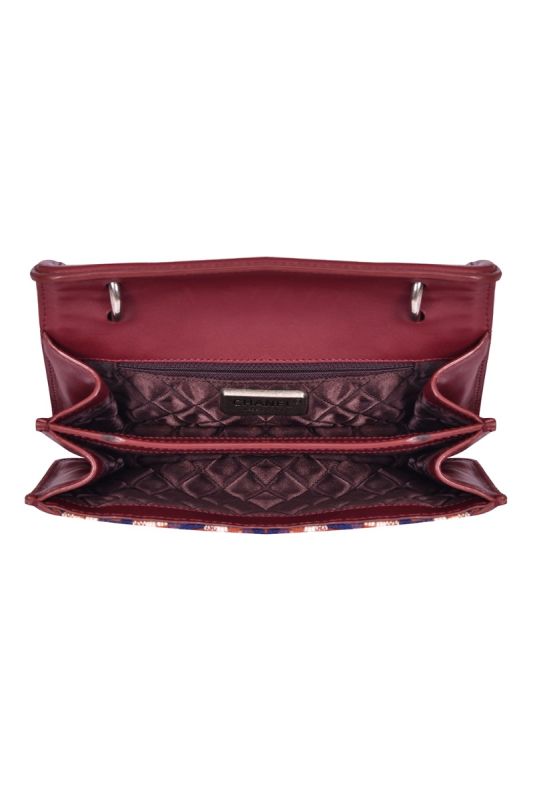 Chanel Tweed Accordian Flap Bag