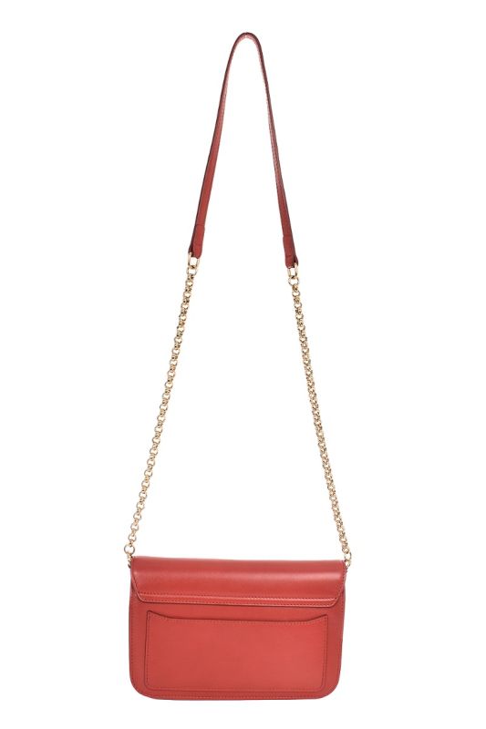CHLOE PLAID SUEDE C CHAIN BAG